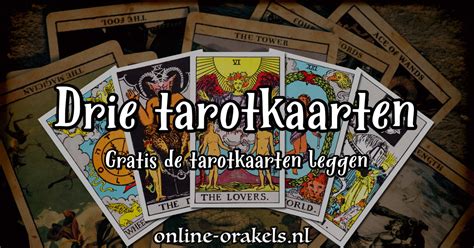 Drie tarotkaarten 